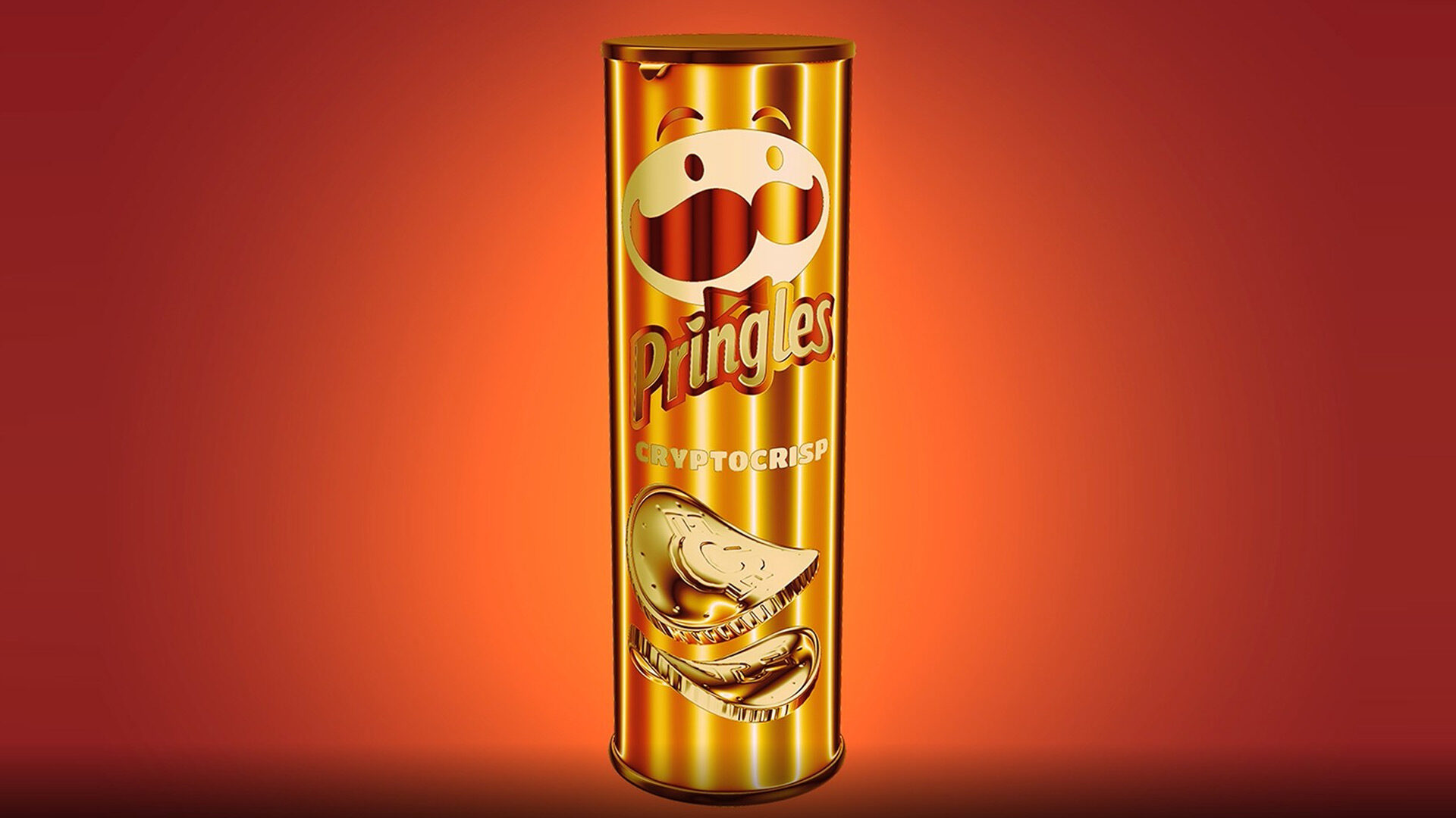 NFT, das neue Gold im Marketing? Zumindest für Pringles CryptoCrisp stimmt das bei der Verpackung.