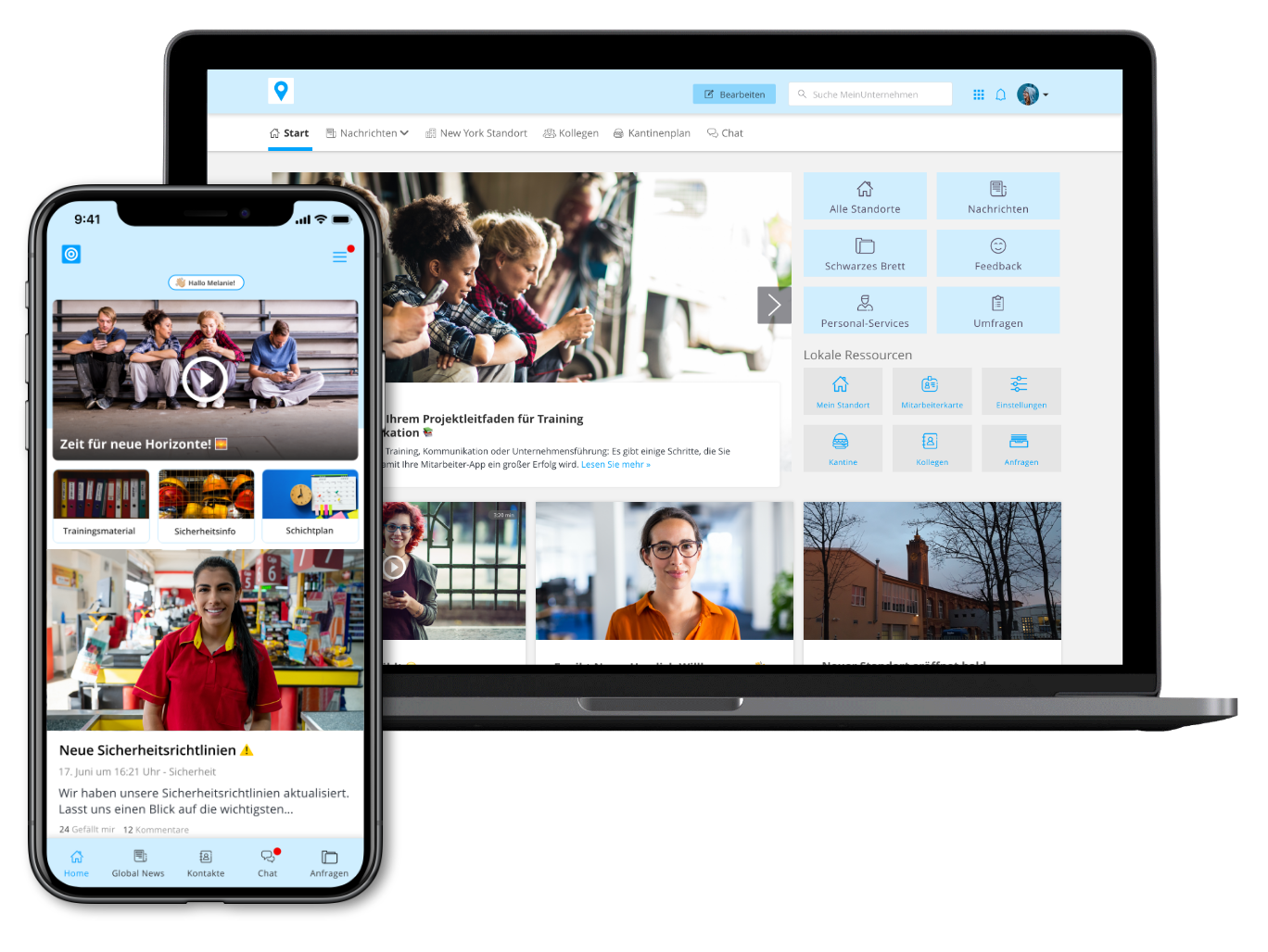 Staffbase: Mobiles Intranet mit Schwerpunkt auf soziale Interaktion